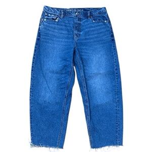 American Eagle Barrel Jeans